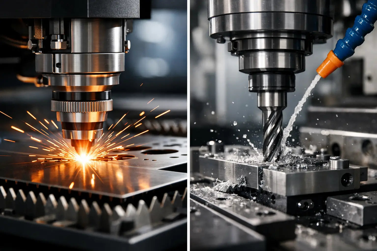Laserschneiden oder fräsen: Was passt besser?