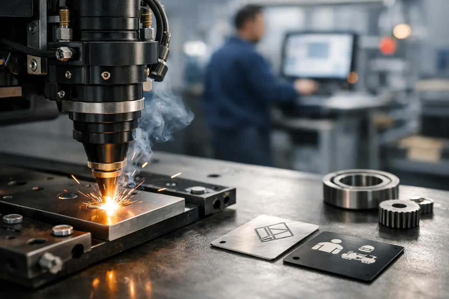 Lasergravur für Industriekennzeichnung planen