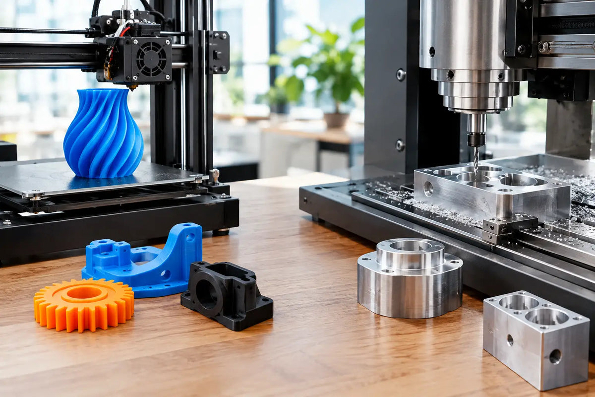 3D-Druck oder CNC für funktionale Bauteile?