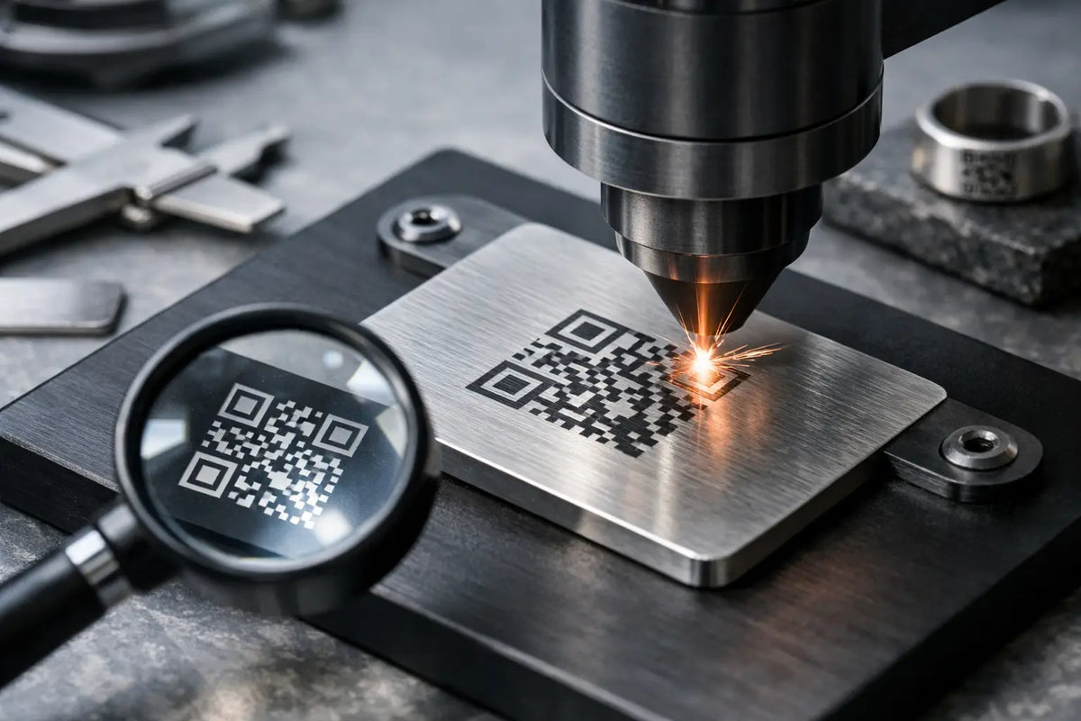Anleitung für QR-Code-Gravur: So bleibt sie lesbar