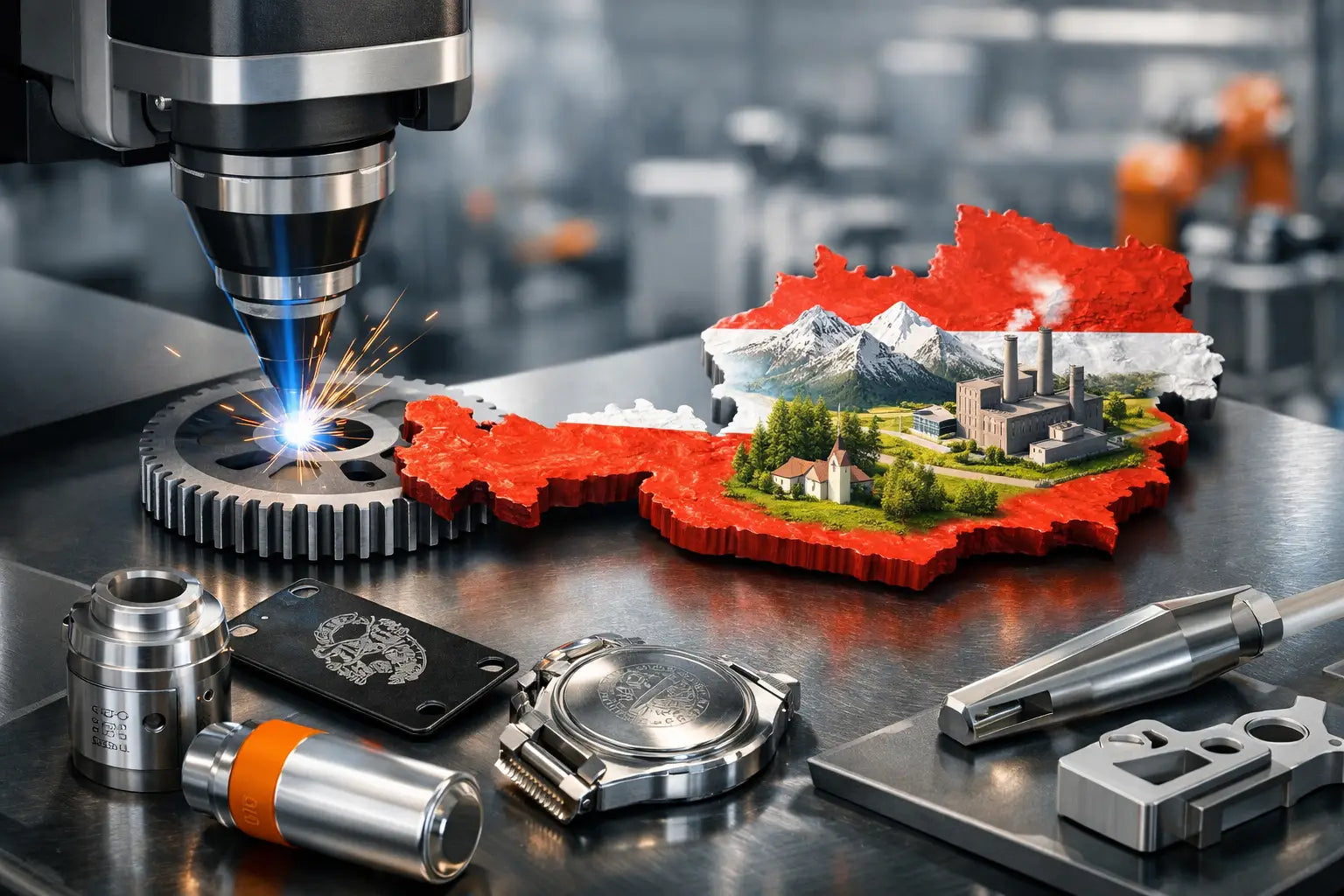 Laserbeschriftung Österreich für Industrie und Marke