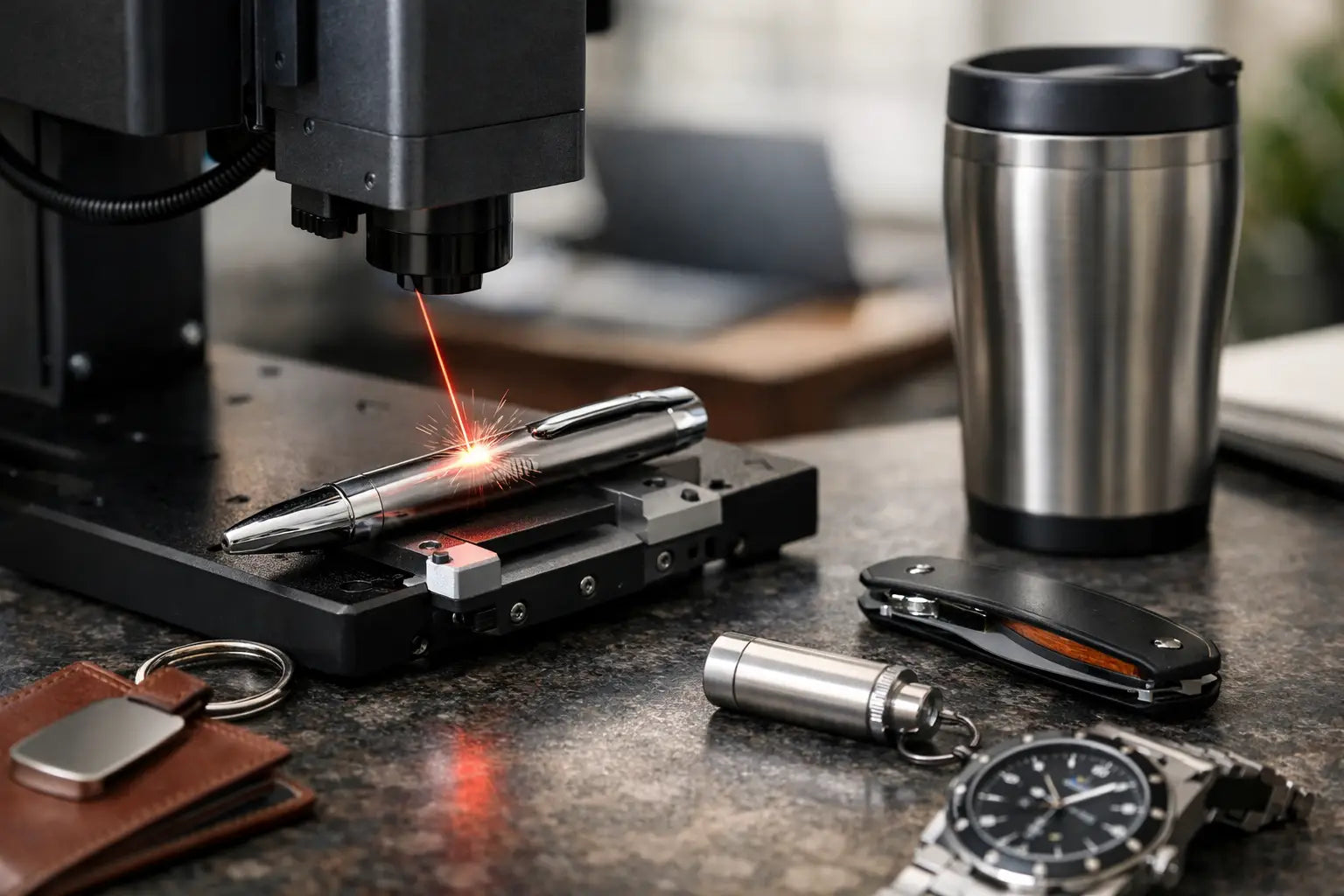 Werbeartikel mit Lasergravur richtig wählen