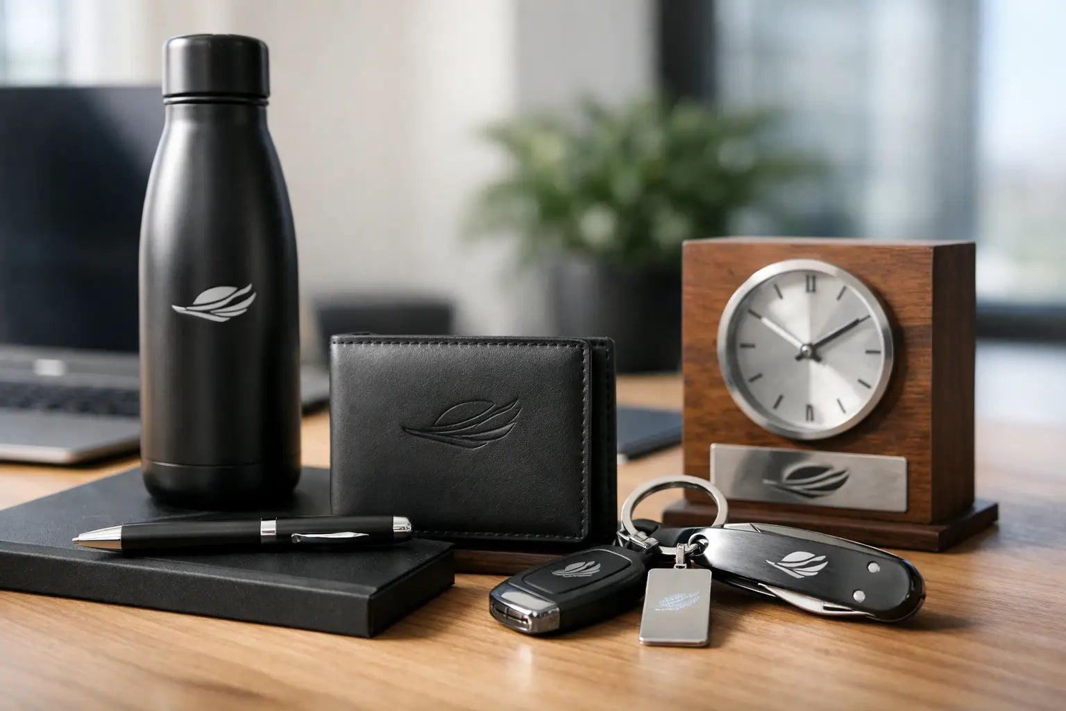 Mitarbeitergeschenke mit Gravur und Firmenlogo