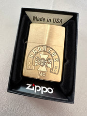 Zippo lighter with engraving