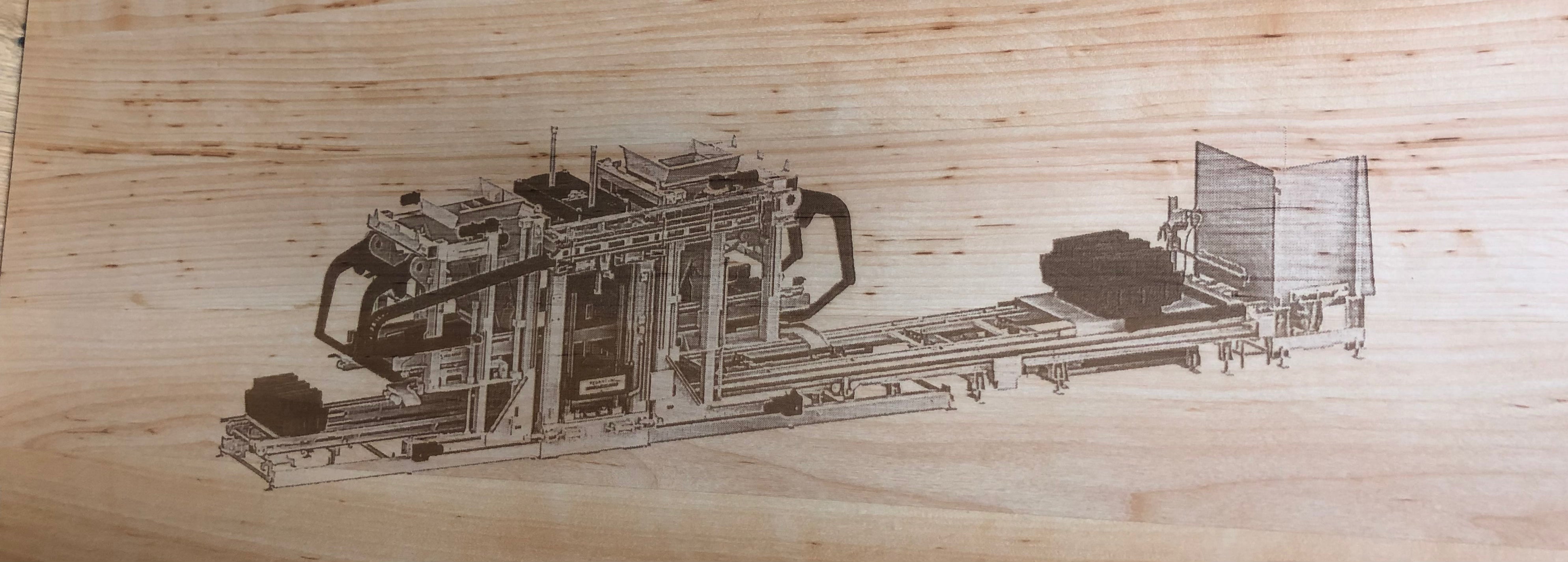 Holzschild