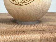 Pine wood ball with personalization