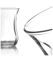 Türkisches Teeglas im 6er Set laserstern-beschriftungen-lasergravuren.myshopify.com 
